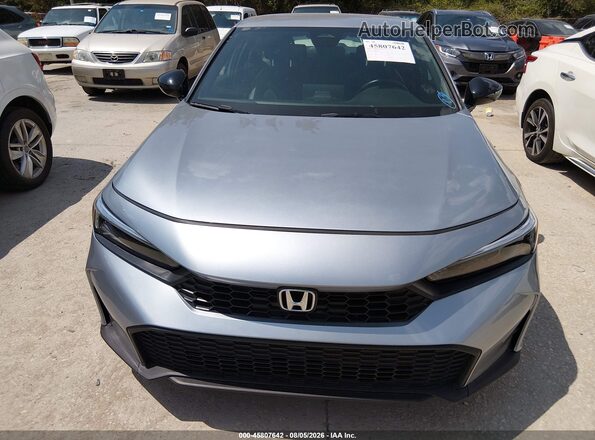 2HGFE2F58SH556177 2025 HONDA CIVIC Blue Սարքավորումների վահանակի տեսք