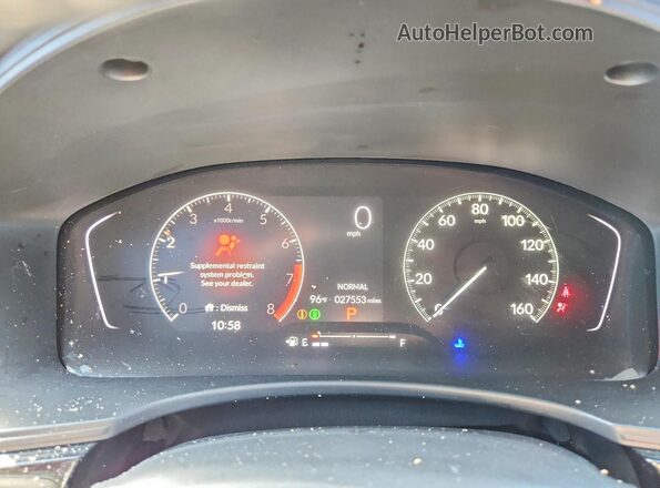 2HGFE2F58SH565087 2025 HONDA CIVIC White Instrument cluster view