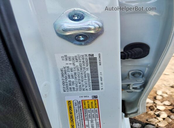 2HGFE2F58SH565087 2025 HONDA CIVIC White Engine compartment view