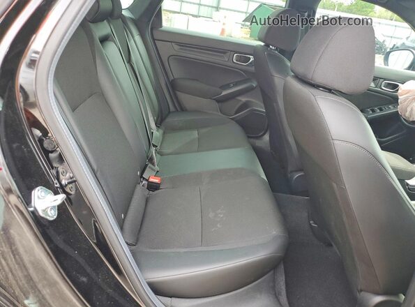 2HGFE2F58SH583119 2025 HONDA CIVIC Black Widok tylnych siedzeń