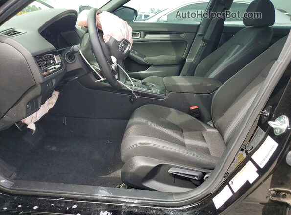 2HGFE2F58SH583119 2025 HONDA CIVIC Black Widok wnętrza z przodu