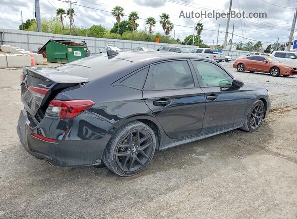 2HGFE2F58SH583119 2025 HONDA CIVIC Black Tył prawy