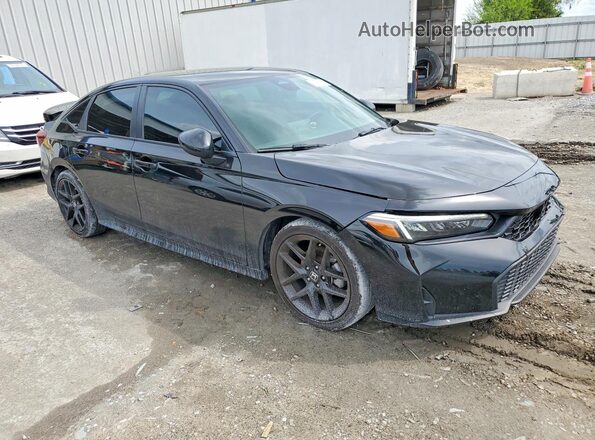 2HGFE2F58SH583119 2025 HONDA CIVIC Black Przód prawy