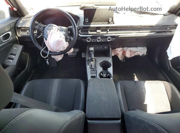 2HGFE2F58SH585209 2025 HONDA CIVIC Red Widok deski rozdzielczej
