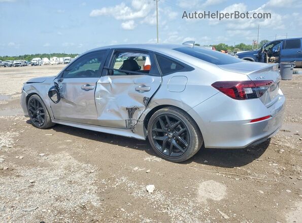 2HGFE2F58SH606902 2025 HONDA CIVIC Silver Rear left