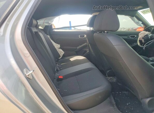 2HGFE2F58SH606902 2025 HONDA CIVIC Silver Rear seats view