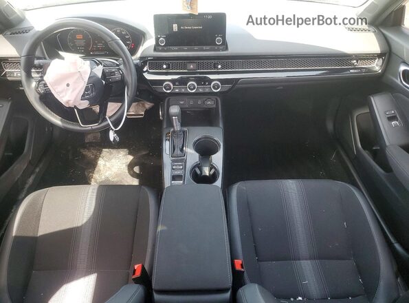 2HGFE2F58SH606902 2025 HONDA CIVIC Silver Dashboard view