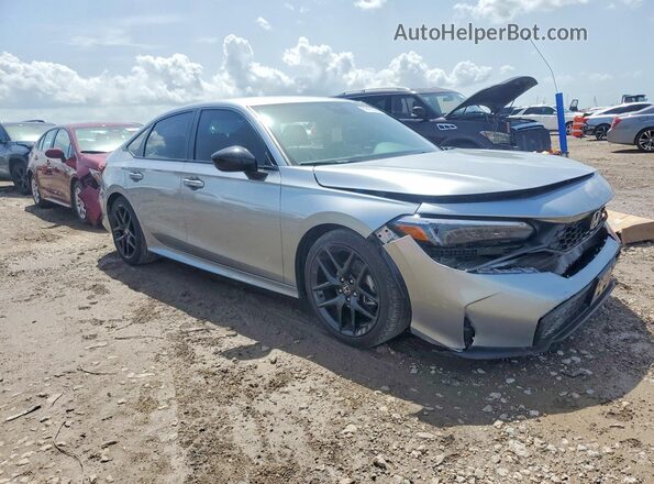 2HGFE2F58SH606902 2025 HONDA CIVIC Silver Front right
