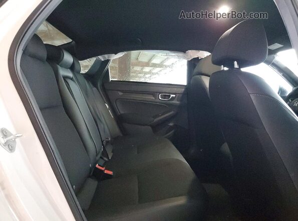 2HGFE2F58TH533242 2026 HONDA CIVIC White Vista de los asientos traseros