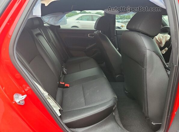 2HGFE2F58TH561882 2026 HONDA CIVIC Red უკანა სავარძლების ხედი