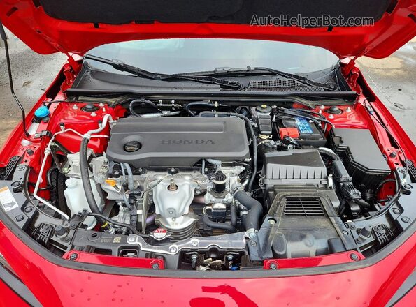 2HGFE2F58TH561882 2026 HONDA CIVIC Red უკანა სალონის ხედი