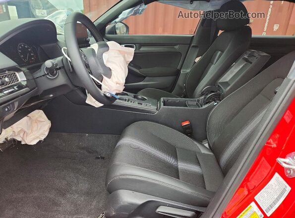 2HGFE2F58TH561882 2026 HONDA CIVIC Red წინა სალონის ხედი