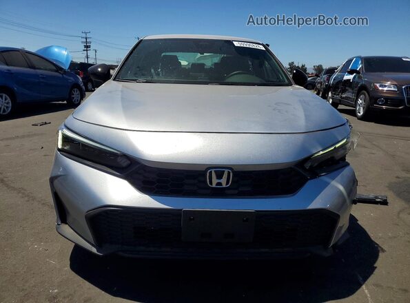 2HGFE2F58TH573756 2026 HONDA CIVIC Silver Front view