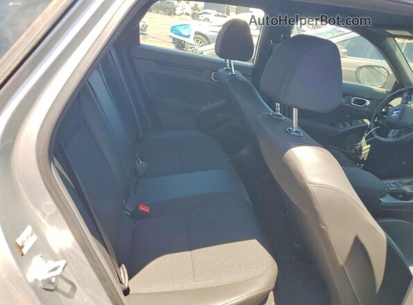 2HGFE2F58TH573756 2026 HONDA CIVIC Silver Rear seats view