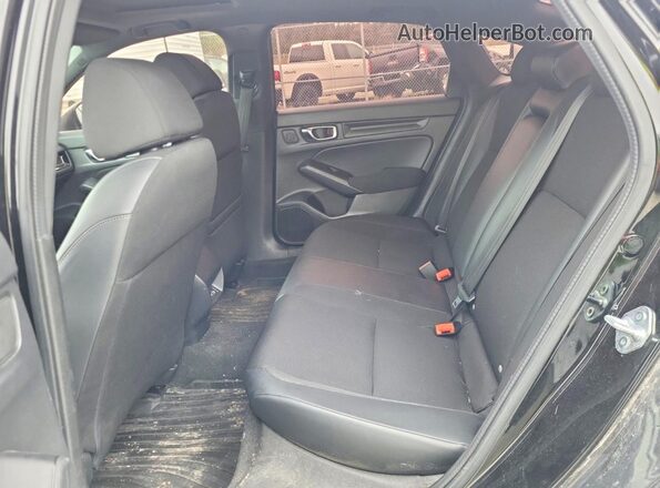 2HGFE2F59NH127280 2022 HONDA CIVIC Black Rear seats view