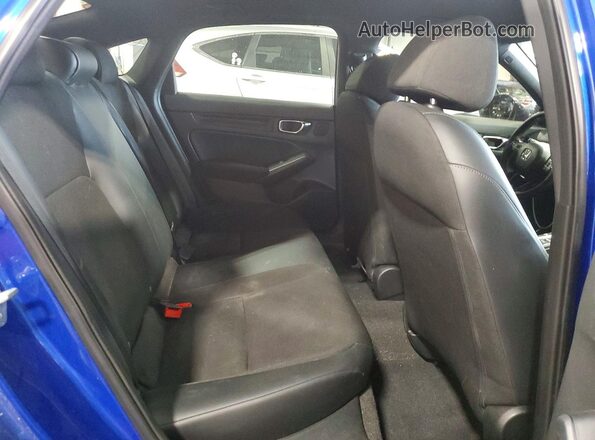 2HGFE2F59NH531213 2022 HONDA CIVIC Blue Vista de los asientos traseros