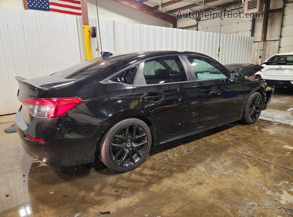 2HGFE2F59NH578063 2022 HONDA CIVIC Black Задня права чверть