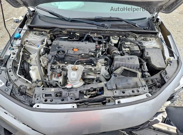 2HGFE2F59NH585644 2022 HONDA CIVIC Silver Սալոնի հետևի տեսք