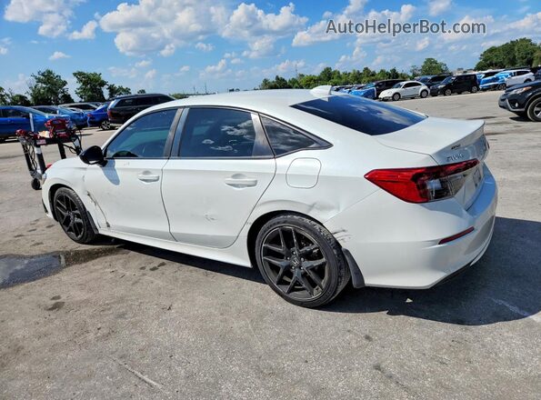 2HGFE2F59NH599592 2022 HONDA CIVIC White Հետևի ձախ
