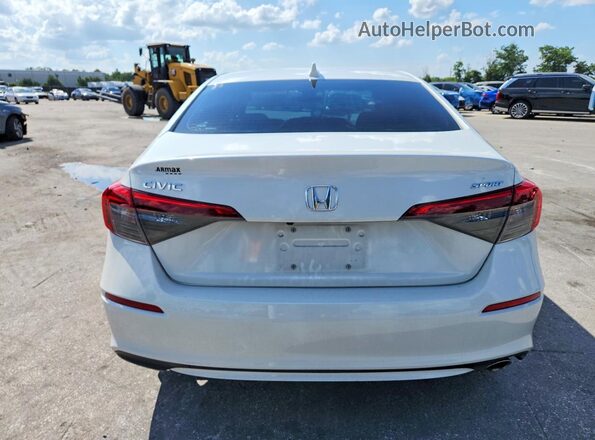 2HGFE2F59NH599592 2022 HONDA CIVIC White Հետևի տեսք