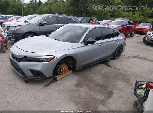 2HGFE2F59NH609618 2022 HONDA CIVIC Серый Передняя левая четверть