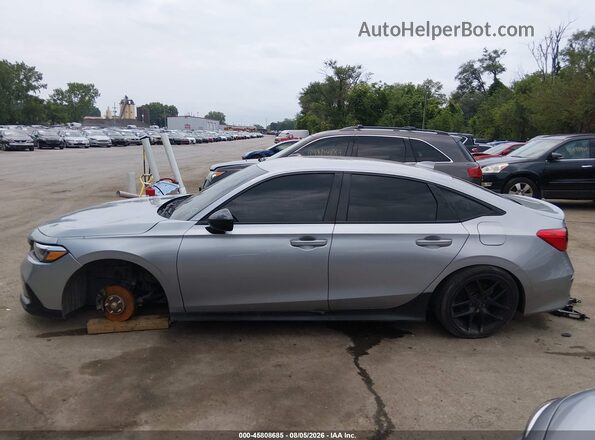 2HGFE2F59NH609618 2022 HONDA CIVIC Серый Вид задней части салона