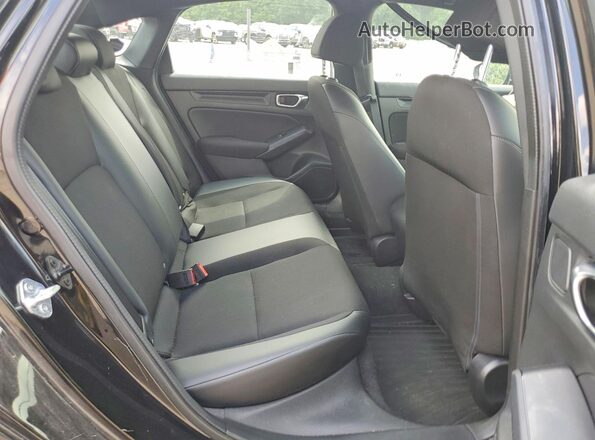 2HGFE2F59PH501373 2023 HONDA CIVIC Black Rear seats view