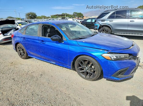 2HGFE2F59PH504919 2023 HONDA CIVIC Blue Առջևի աջ
