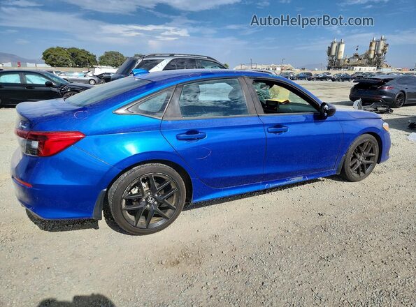 2HGFE2F59PH504919 2023 HONDA CIVIC Blue Հետևի աջ