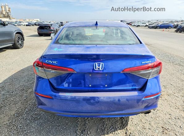 2HGFE2F59PH504919 2023 HONDA CIVIC Blue Հետևի տեսք