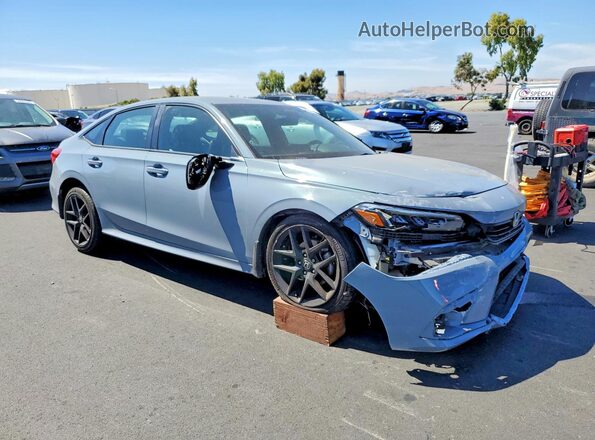 2HGFE2F59PH514964 2023 HONDA CIVIC Синий Передняя правая четверть