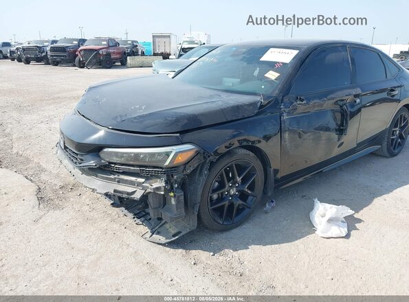 2HGFE2F59PH516908 2023 HONDA CIVIC Black Vista frontal