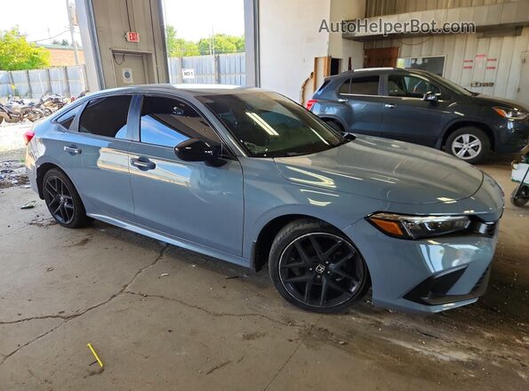 2HGFE2F59PH522983 2023 HONDA CIVIC Серый Передняя правая четверть