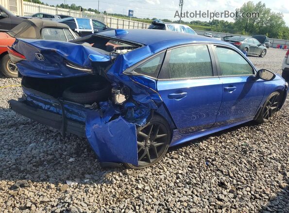 2HGFE2F59PH525592 2023 HONDA CIVIC Blue Tył prawy