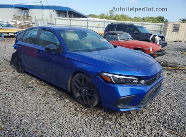 2HGFE2F59PH525592 2023 HONDA CIVIC Blue Przód prawy