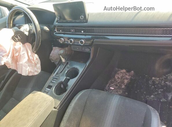 2HGFE2F59PH525592 2023 HONDA CIVIC Blue Widok deski rozdzielczej