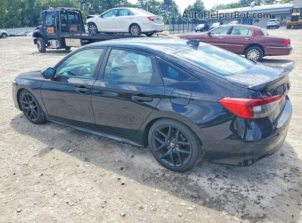 2HGFE2F59PH531277 2023 HONDA CIVIC Black Trasero izquierdo