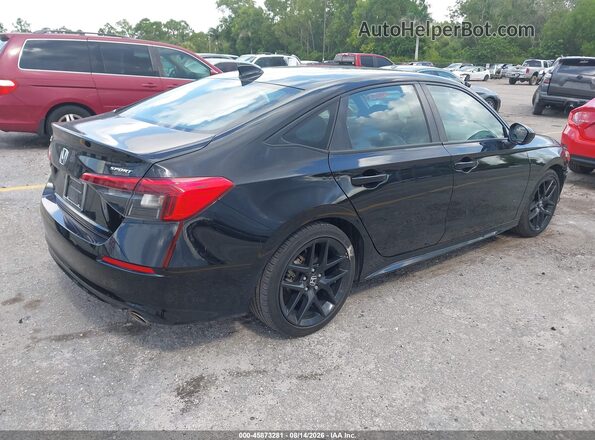 2HGFE2F59PH535698 2023 HONDA CIVIC Black Tył prawy