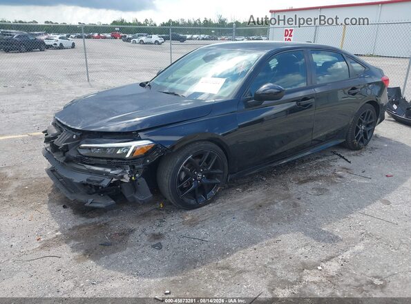 2HGFE2F59PH535698 2023 HONDA CIVIC Black Przód lewy