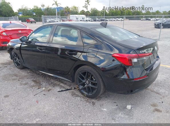 2HGFE2F59PH535698 2023 HONDA CIVIC Black Tył lewy