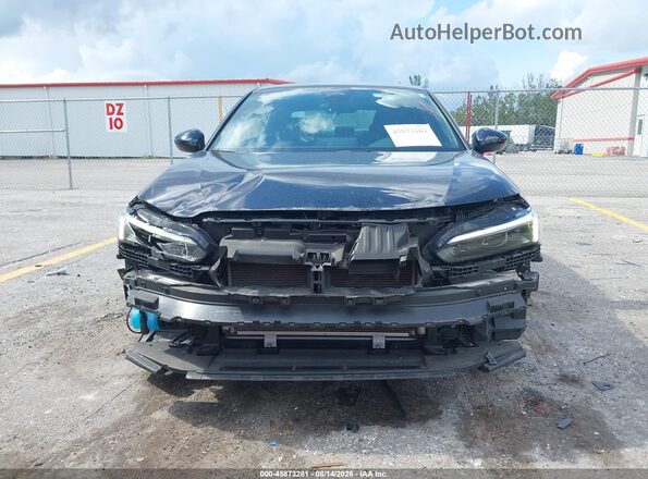 2HGFE2F59PH535698 2023 HONDA CIVIC Black Widok wnętrza z tyłu