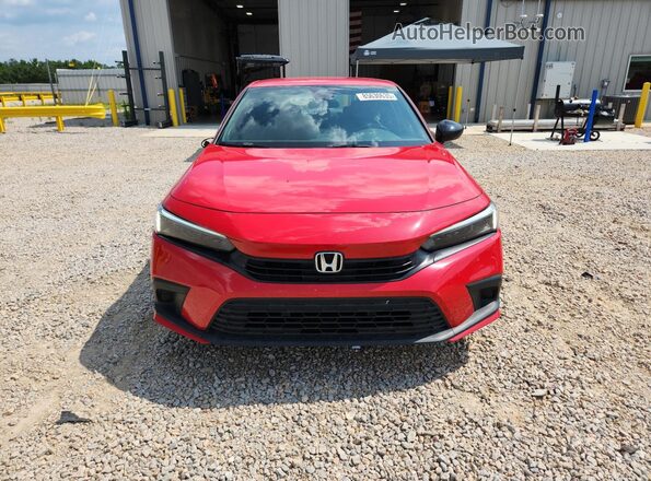 2HGFE2F59PH563128 2023 HONDA CIVIC Красный Вид спереди