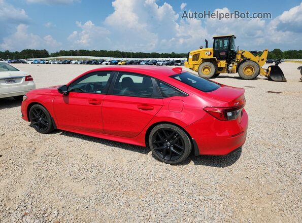 2HGFE2F59PH563128 2023 HONDA CIVIC Красный Задняя левая четверть