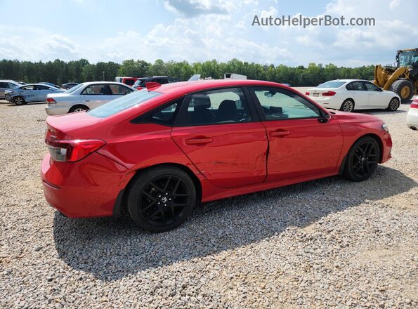 2HGFE2F59PH563128 2023 HONDA CIVIC Красный Задняя правая четверть