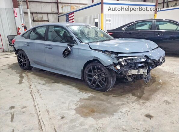 2HGFE2F59RH538152 2024 HONDA CIVIC Blue წინა მარჯვენა