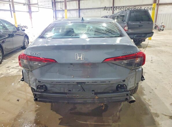 2HGFE2F59RH538152 2024 HONDA CIVIC Blue უკანა ხედი