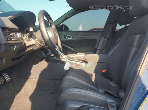 2HGFE2F59SH502760 2025 HONDA CIVIC Blue Вид салону спереду