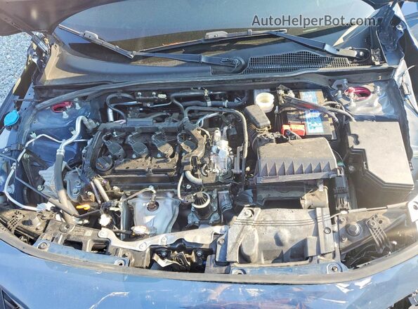 2HGFE2F59SH502760 2025 HONDA CIVIC Blue Вид задньої частини салону