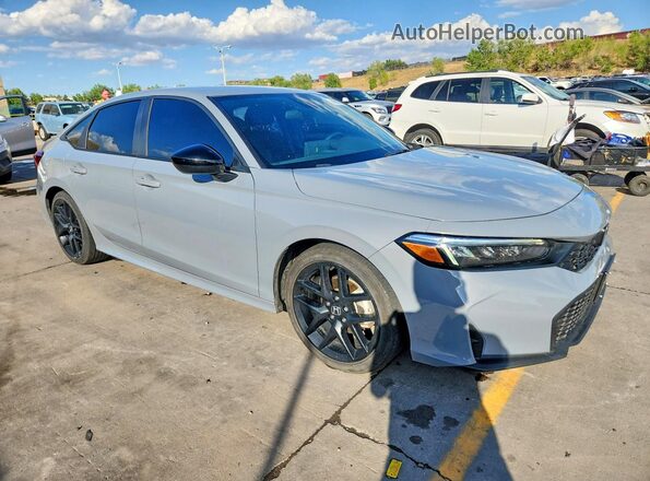 2HGFE2F59SH503844 2025 HONDA CIVIC Gray Przód prawy