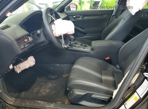 2HGFE2F59SH535404 2025 HONDA CIVIC Черный Вид салона спереди